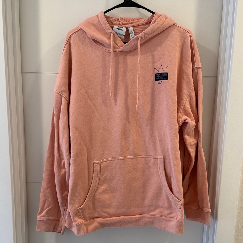 adidas Men's Peach Hoodie Sweater